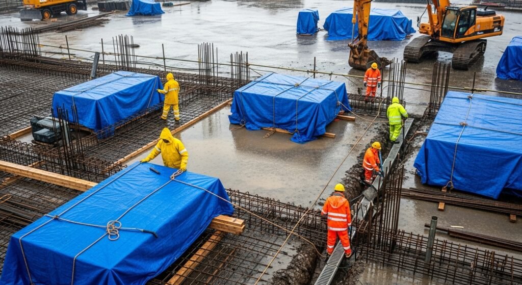 Rain Protection Checklist for Construction and Industrial Sites