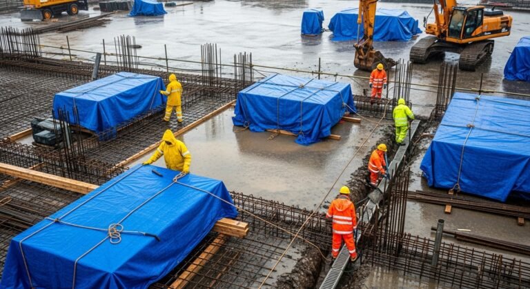 Rain Protection Checklist for Construction and Industrial Sites